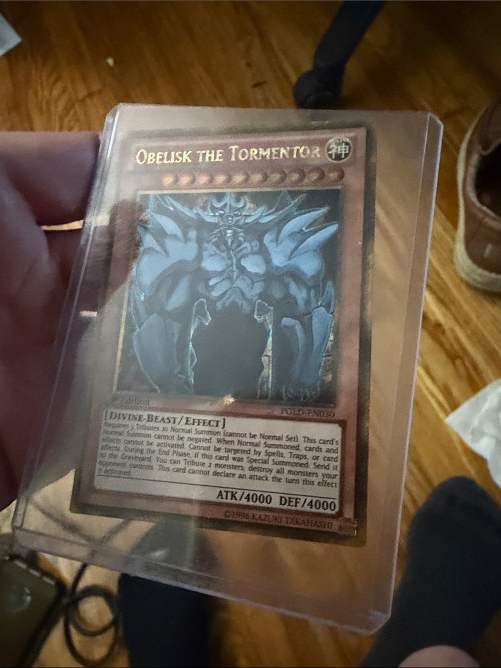 Obelisk the Tormentor Collectible Card - Blue -